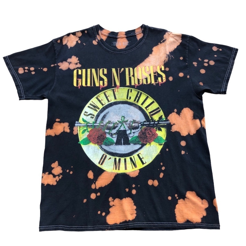 GUNS N ROSES Sweet Child Of Mine Pistols And Roses Circle T-shirt Men’s size L